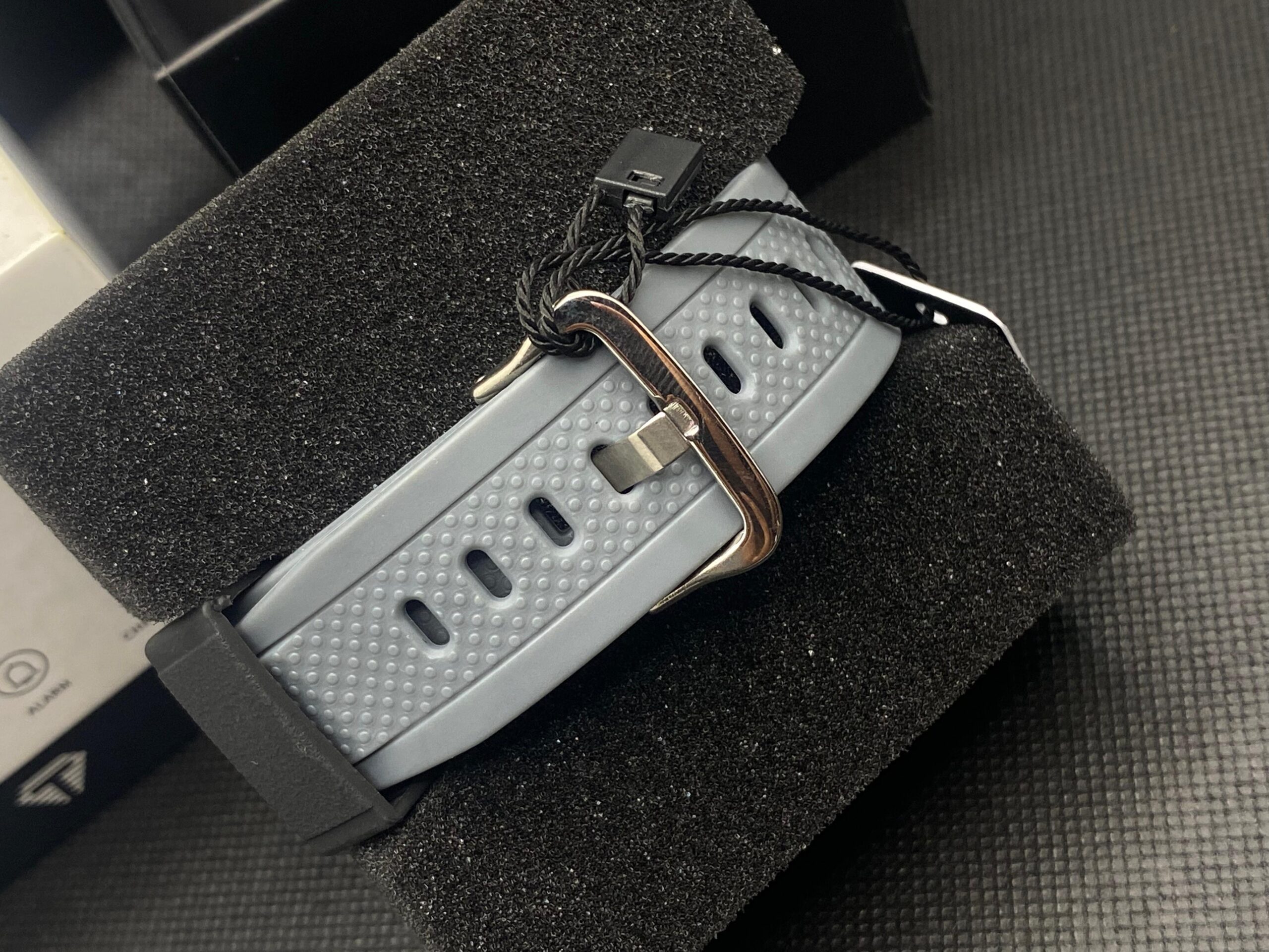 TOMI T-229 Dual Time Sports Watch (Grey & Black)