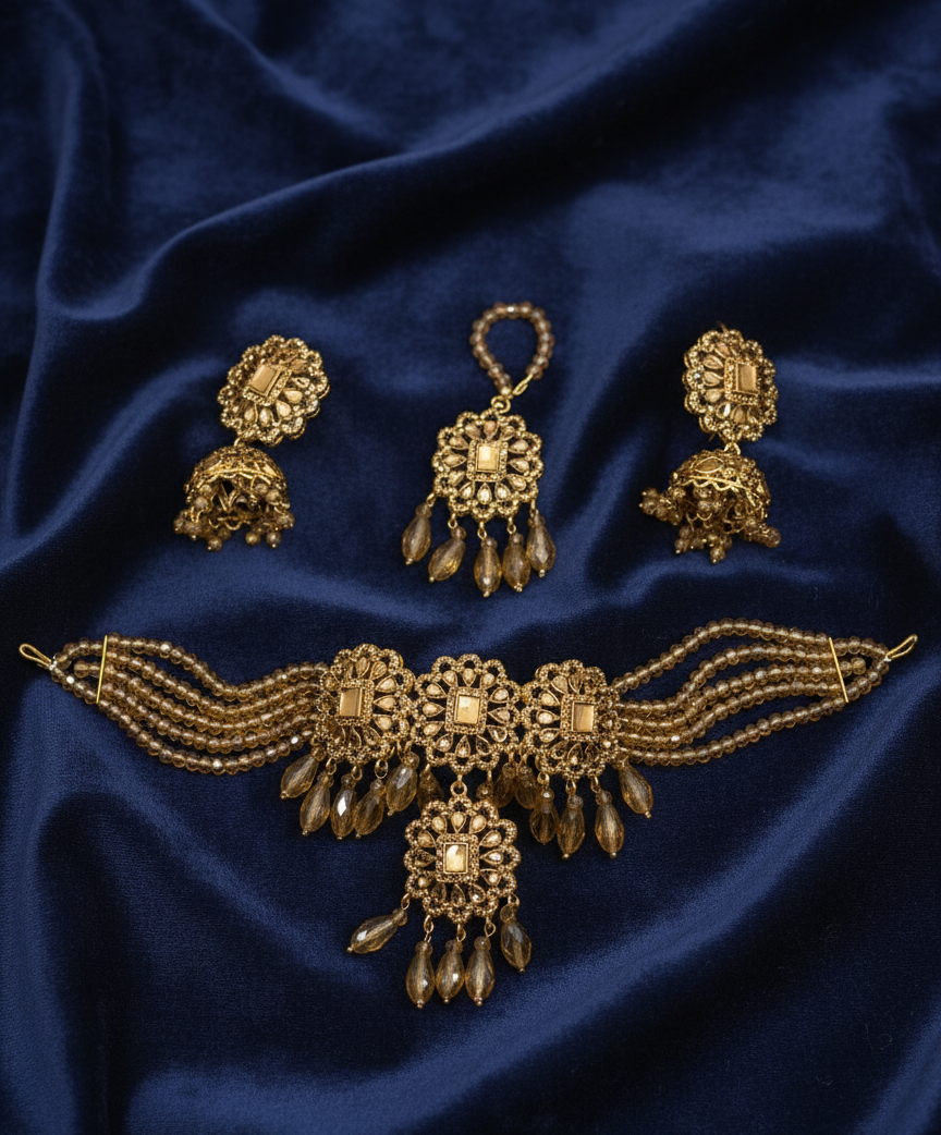 CHAMPAGNE CHOKAR SET 1